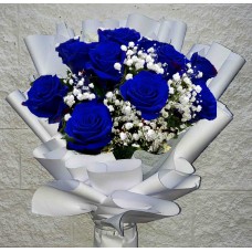 Blue roses